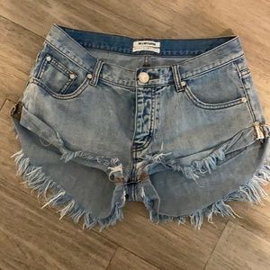 Oneteaspoon denim shorts